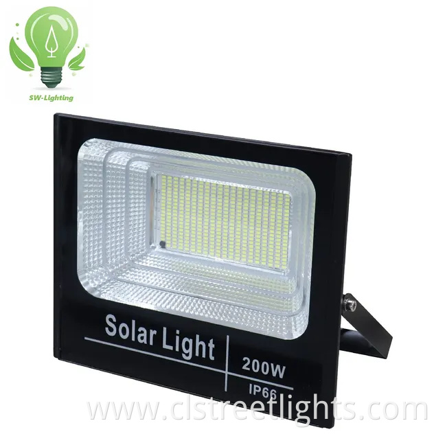 All in One Solar LED Flood Lamp IP66 Waterproof Outdoor Solar LED Flood Light with SMD High Brightness 40W 60W 100W 200W 300W 400W